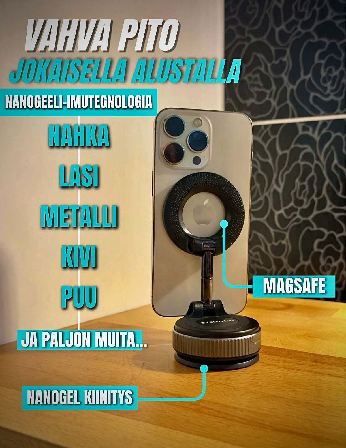MagSafe Puhelinpidike